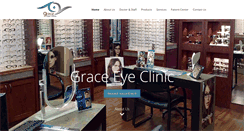 Desktop Screenshot of graceeyeclinic.com